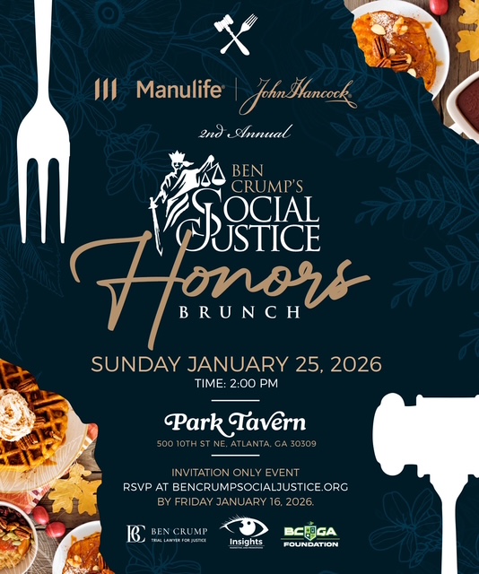 2ND Annual Ben Crump’s Social Justice Honors Brunch